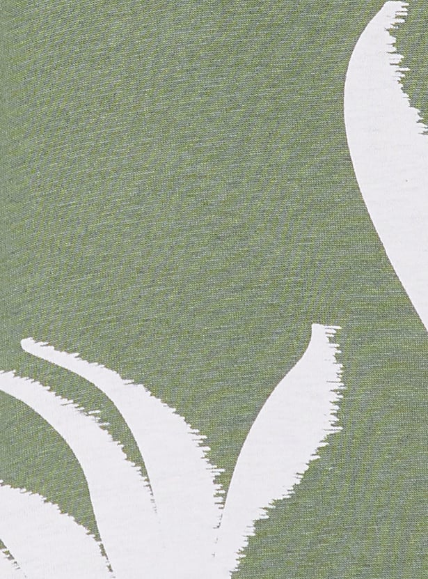 GINGER Leaf Print Night Dress