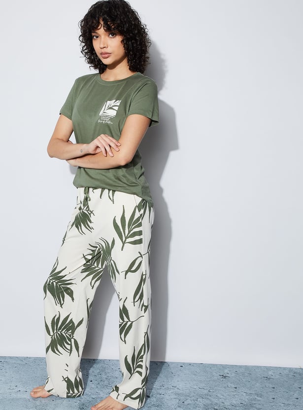 GINGER Printed Night Suit