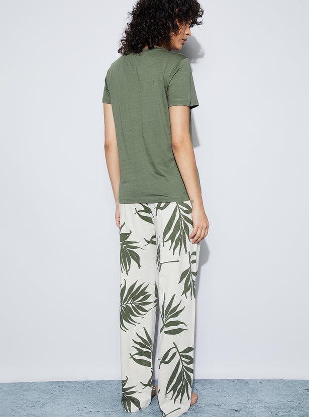 GINGER Printed Night Suit