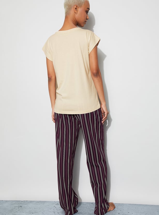 GINGER Printed Night Suit