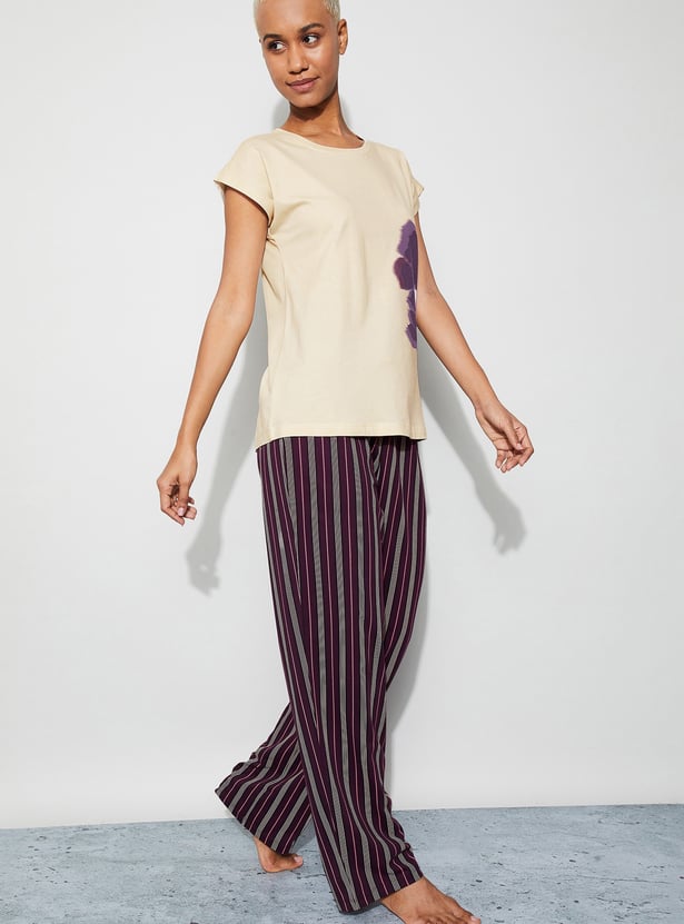 GINGER Printed Night Suit