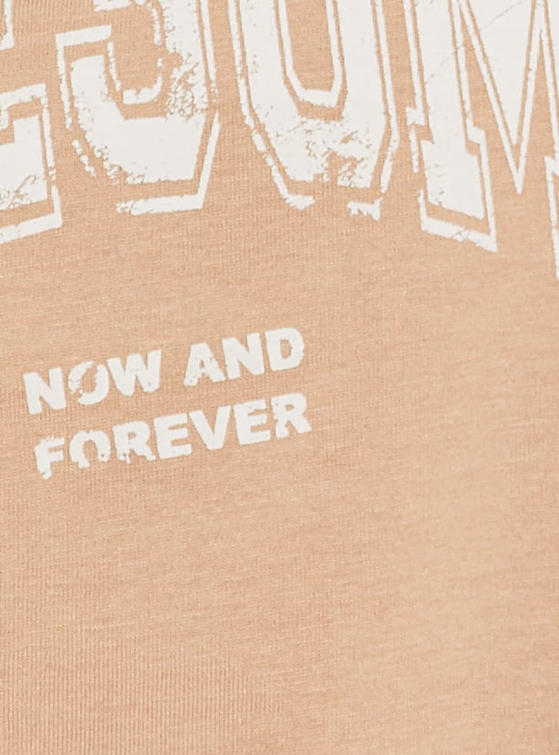 GINGER Typographic Print T-shirt