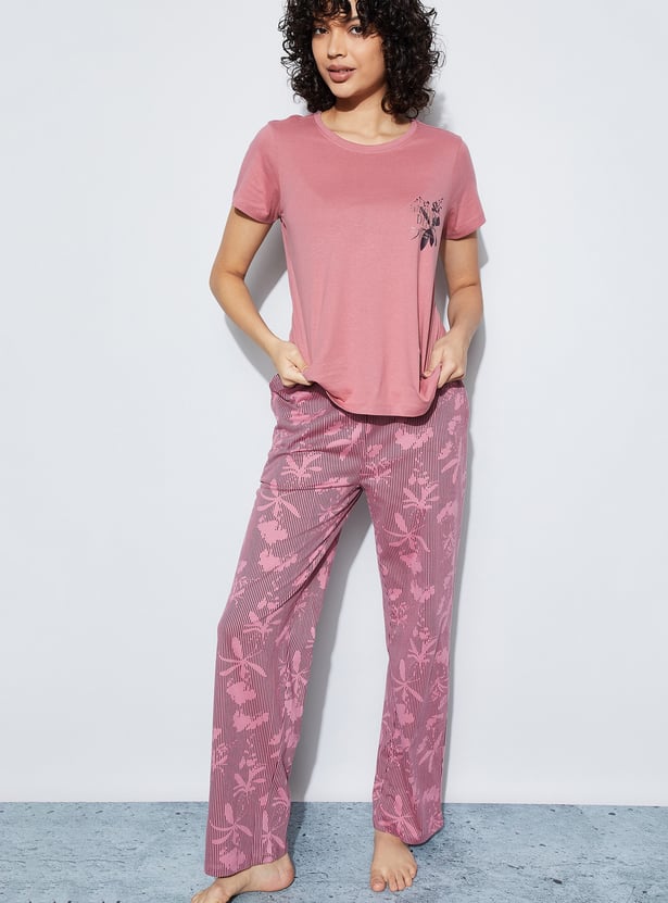 GINGER Printed Lounge T-shirt