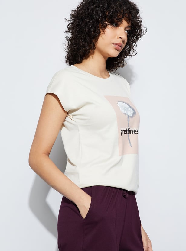 GINGER Printed Lounge T-shirt