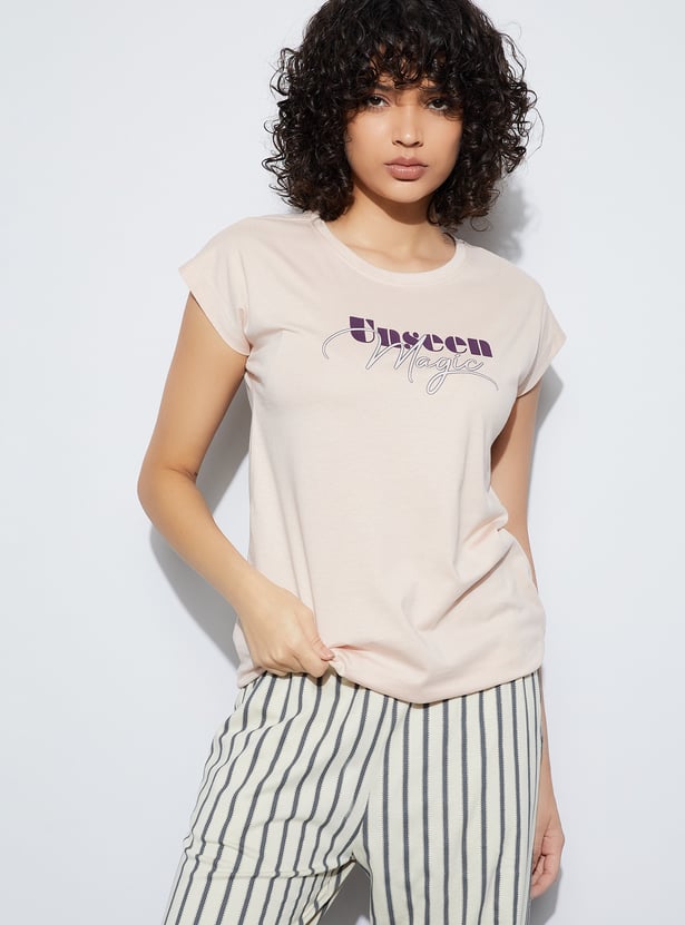 GINGER Printed Lounge T-shirt