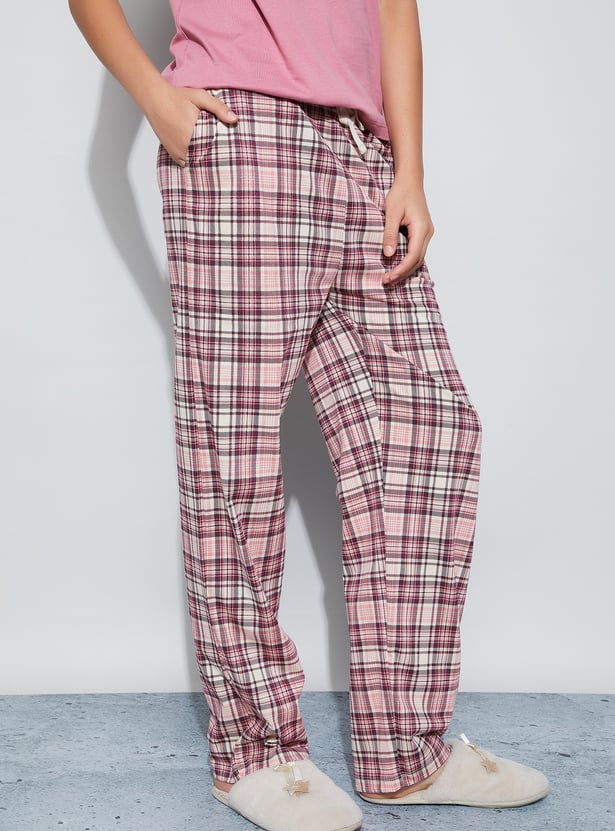 GINGER Printed Elasticated Pyjamas
