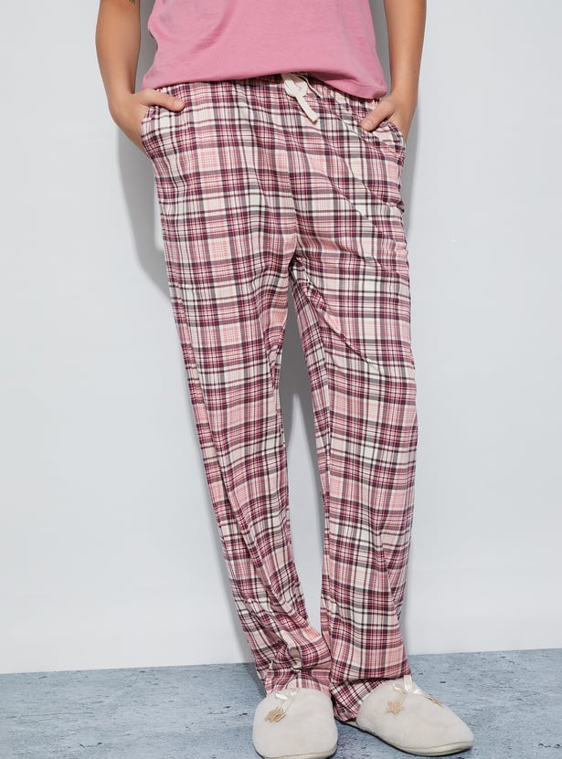 GINGER Printed Elasticated Pyjamas