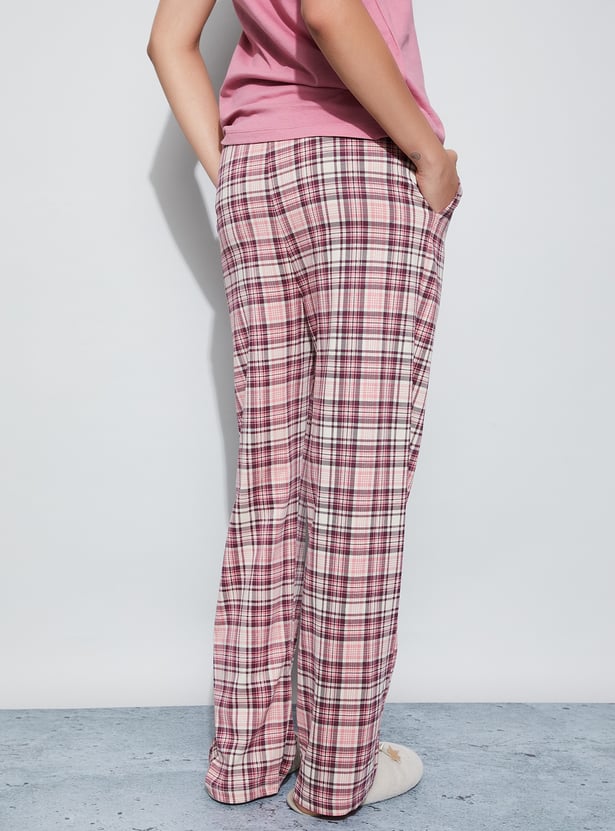 GINGER Printed Elasticated Pyjamas