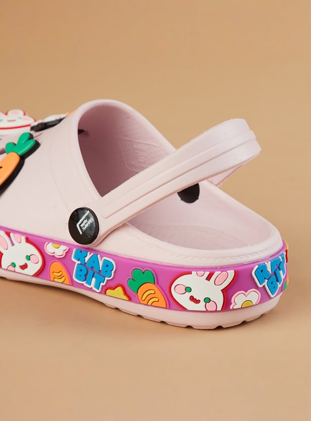 FAME FOREVER Girls Jibbitz Charms Clogs
