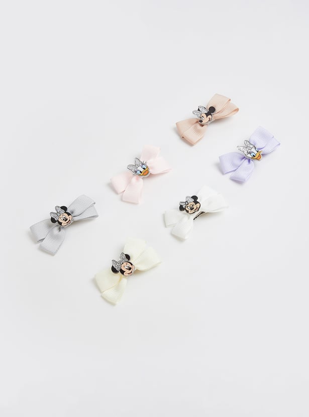 FAME FOREVER Disney Applique Alligator Hair Clips - Pack of 6