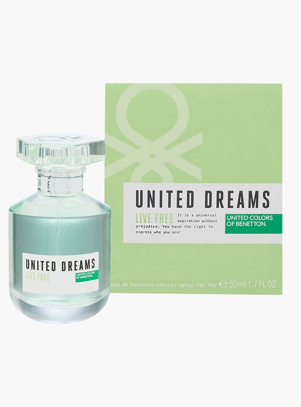 UNITED COLORS OF BENETTON United Dreams Live Free Eau de Toilette - 50ml