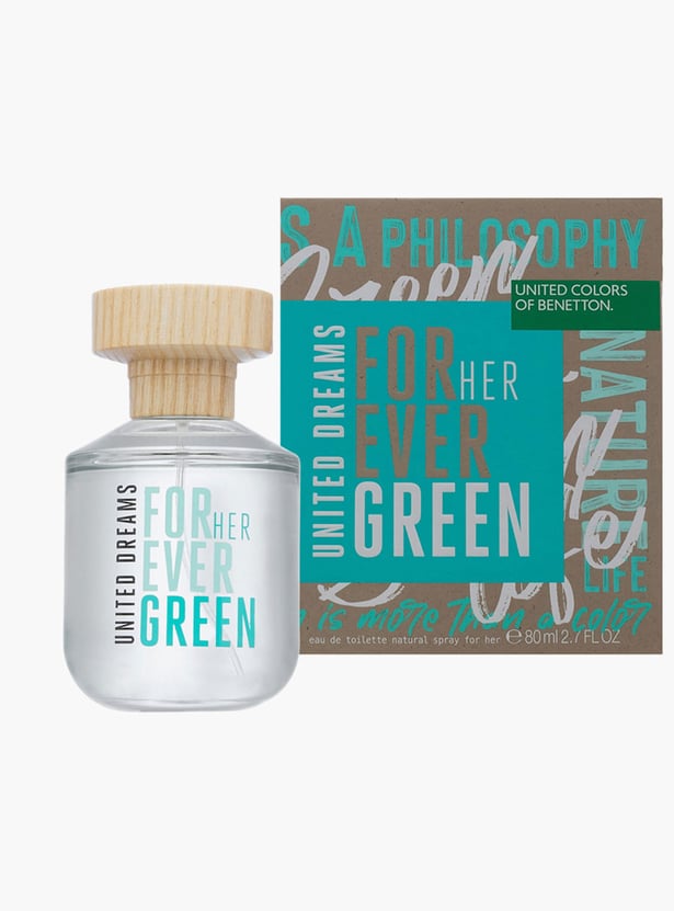UNITED COLORS OF BENETTON United Dreams Forever Green Eau de Toilette - 80ml
