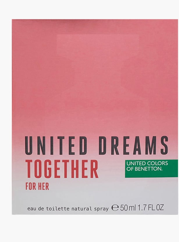 UNITED COLORS OF BENETTON United Dreams Together Eau de Toilette - 50ml