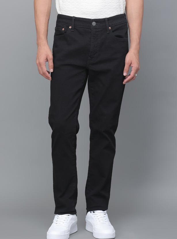 AMERICAN EAGLE Solid Slim Straight Jeans
