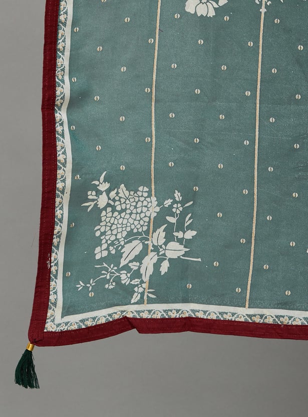SPAN Floral Print Dupatta