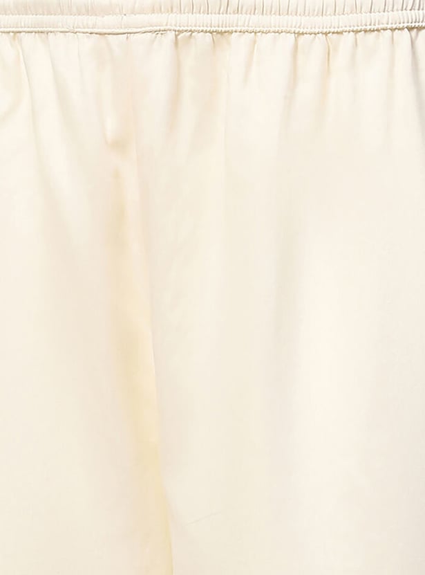 BIBA Embroidered Straight Kurta Set