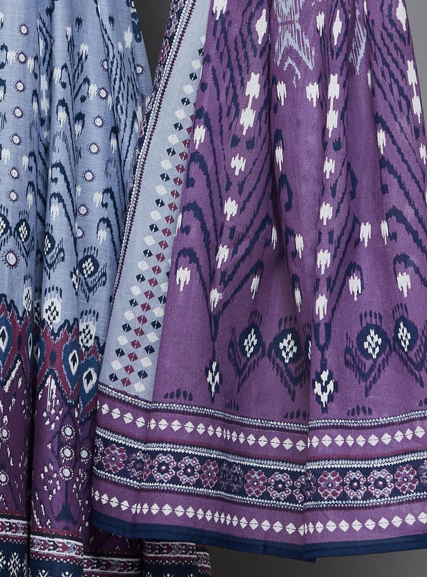 BIBA Printed Flared Kurta Set