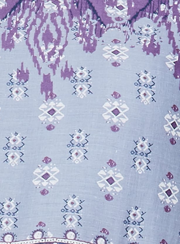 BIBA Printed Flared Kurta Set
