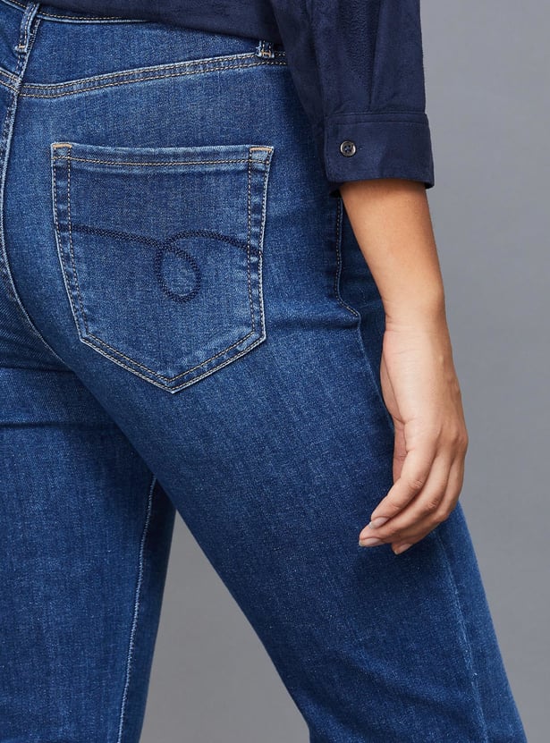 XPOSE Washed Bootcut Jeans