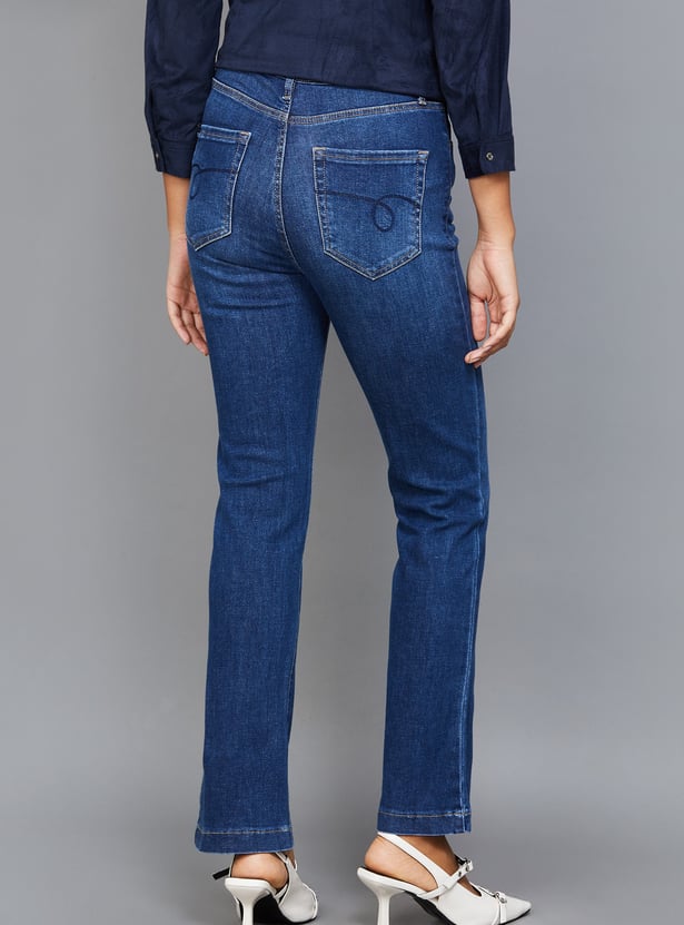 XPOSE Washed Bootcut Jeans
