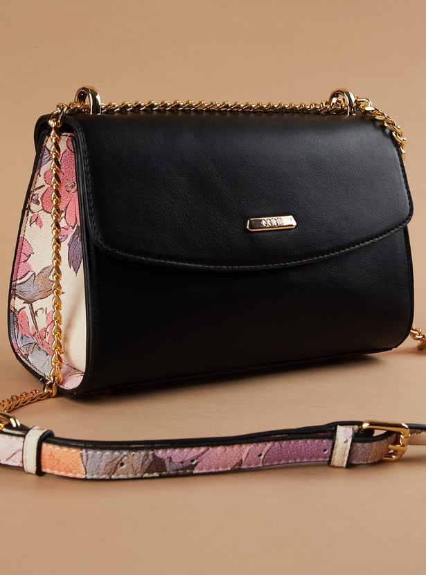CODE Floral Print Sling Bag