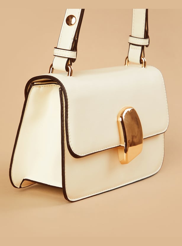 GINGER Sling Bag with Metallic Accent