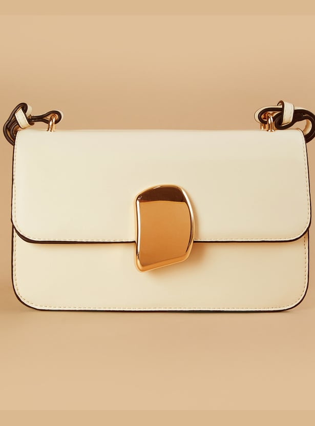 GINGER Sling Bag with Metallic Accent