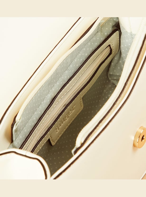 GINGER Sling Bag with Metallic Accent