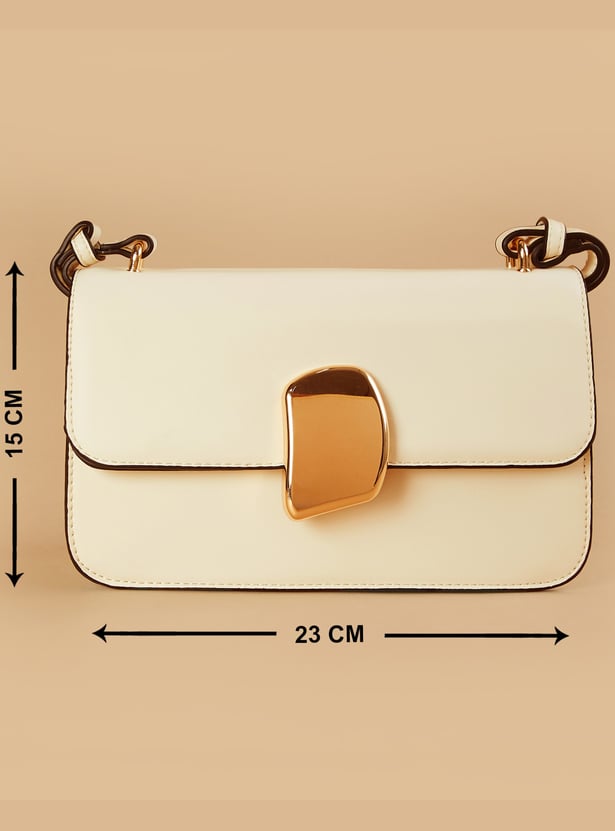 GINGER Sling Bag with Metallic Accent