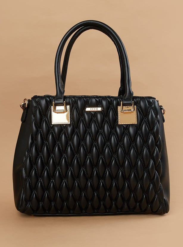 CODE Quilted Handheld Bag
