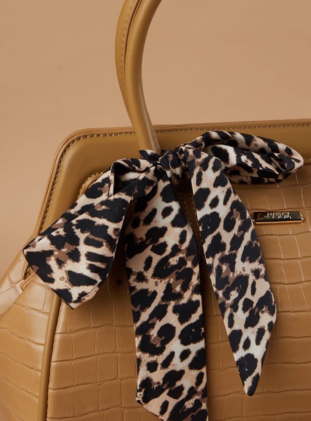 CODE Croc Embossed Handheld Bag