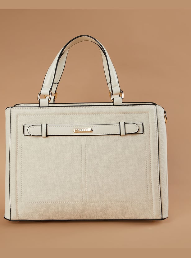CODE Textured Handheld Bag