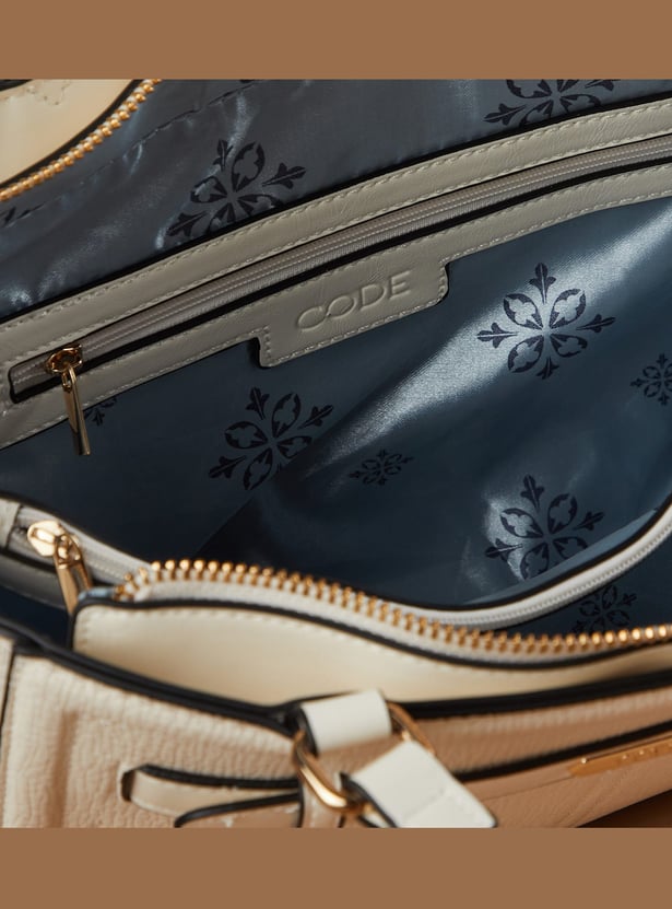 CODE Textured Handheld Bag