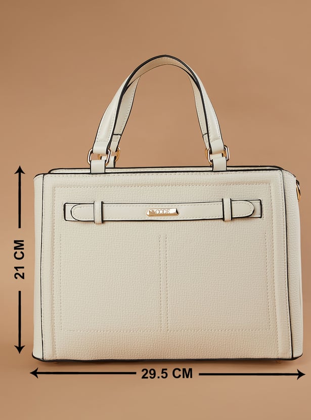 CODE Textured Handheld Bag