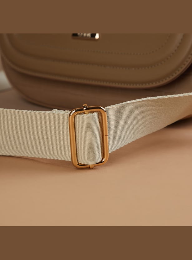CODE Croc Embossed Sling Bag