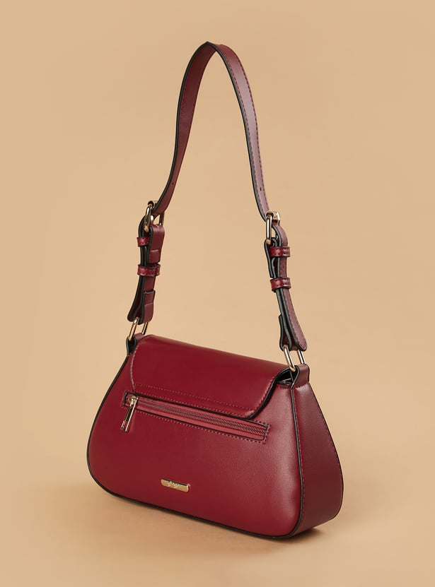 GINGER Shoulder Bag with Metallic Accent