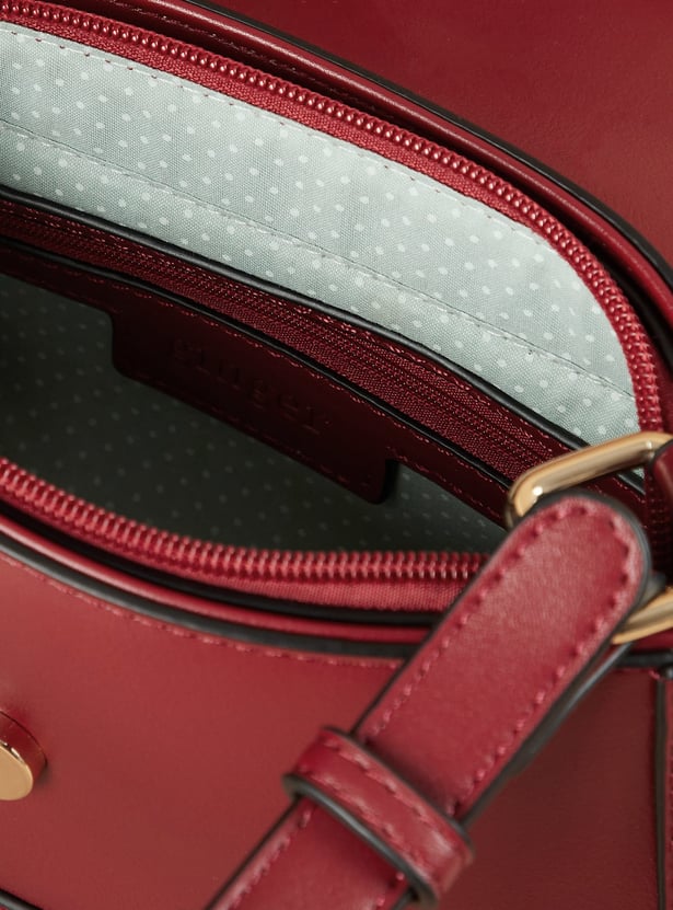 GINGER Shoulder Bag with Metallic Accent