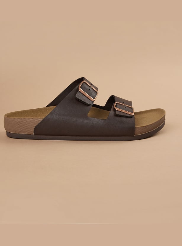 CODE Buckled Slippers