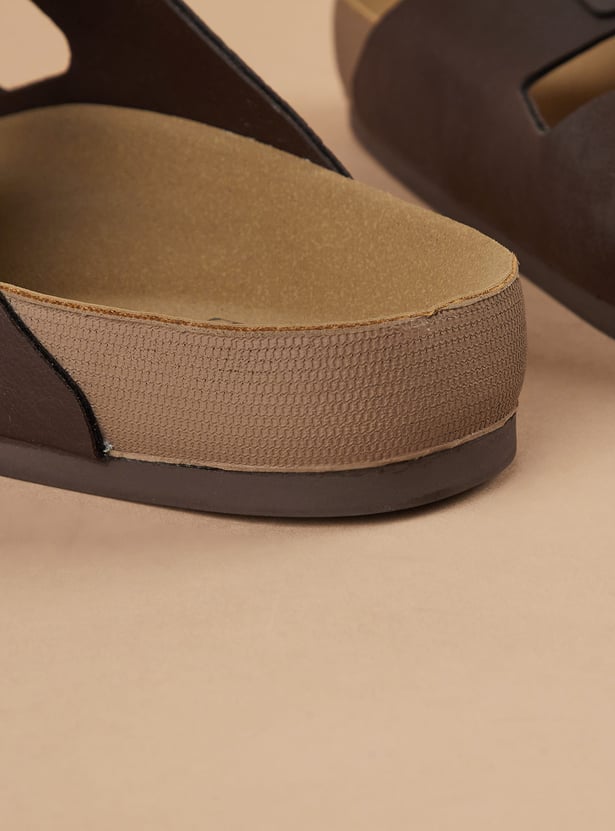 CODE Buckled Slippers
