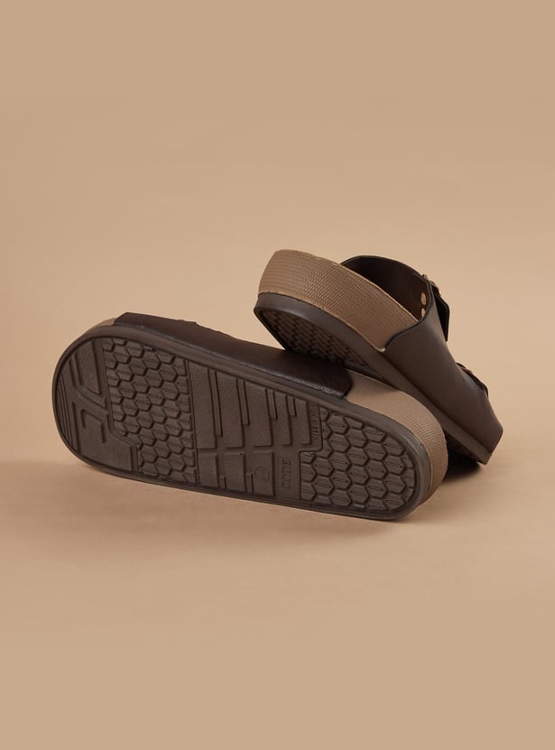 CODE Buckled Slippers