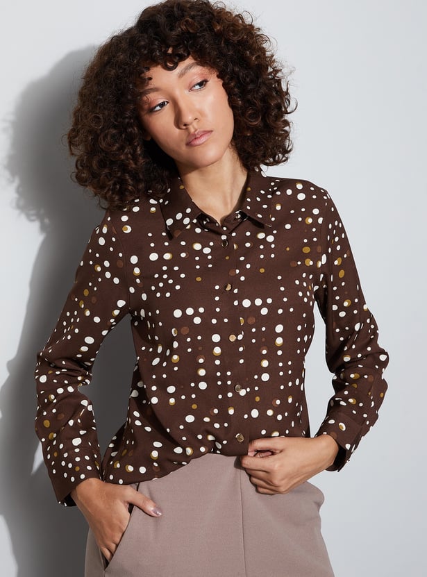 CODE Circle Print Shirt