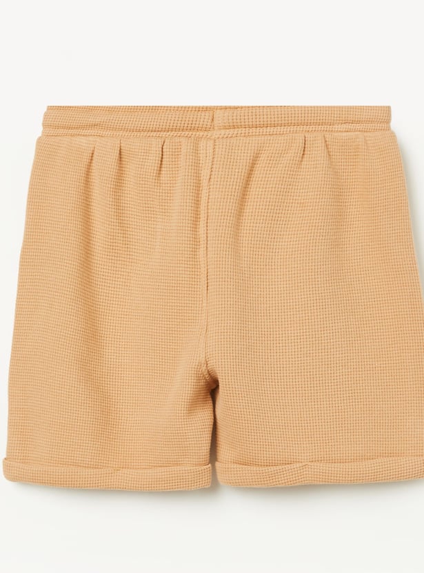 JUNIORS Boys Textured Shorts
