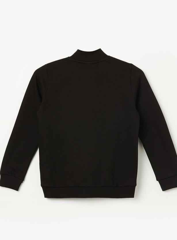 FAME FOREVER Boys Embroidered Sweatshirt