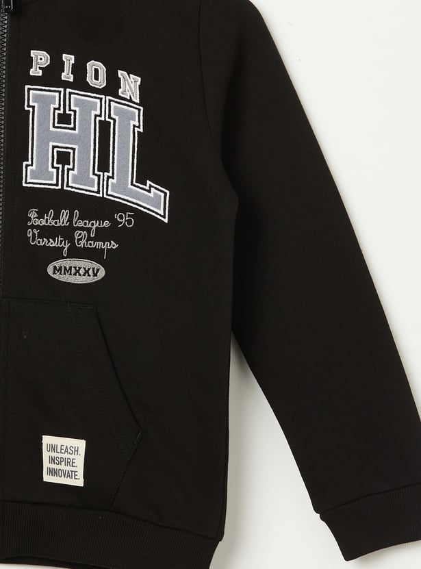 FAME FOREVER Boys Embroidered Sweatshirt