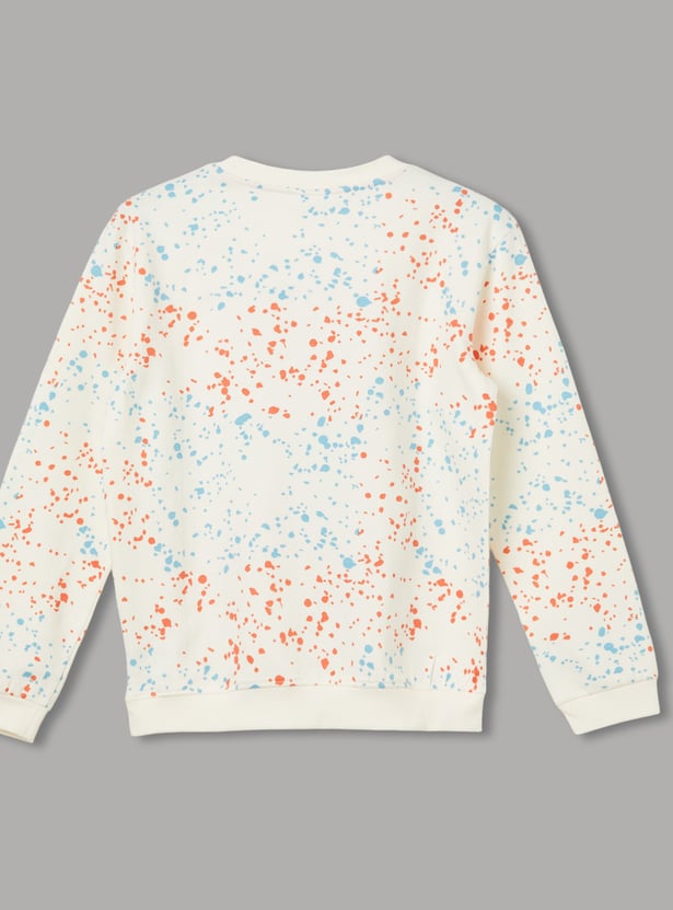 FAME FOREVER Boys Printed Sweatshirt