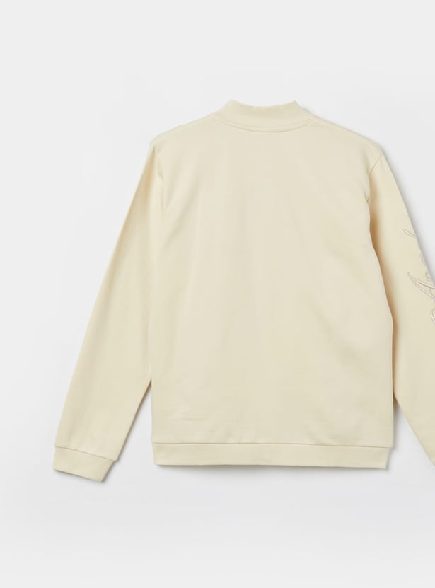 FAME FOREVER Boys Embroidered Sweatshirt