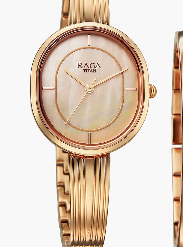 TITAN Raga Contempore Embellished Analog Watch Set - 2776WM01F