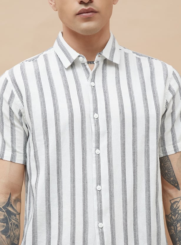 FORCA Striped Regular Fit Shirt