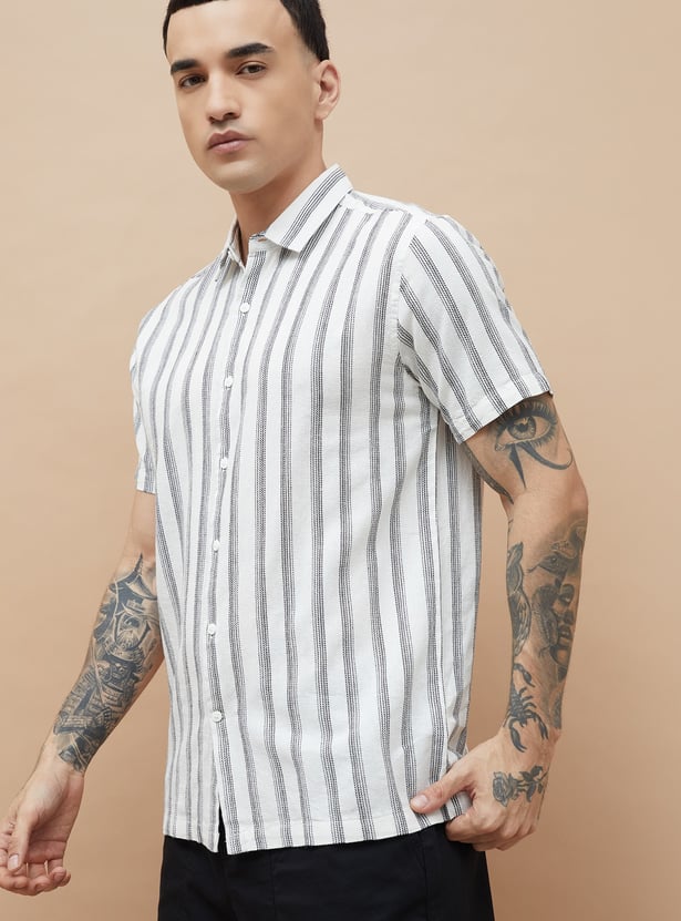 FORCA Striped Regular Fit Shirt