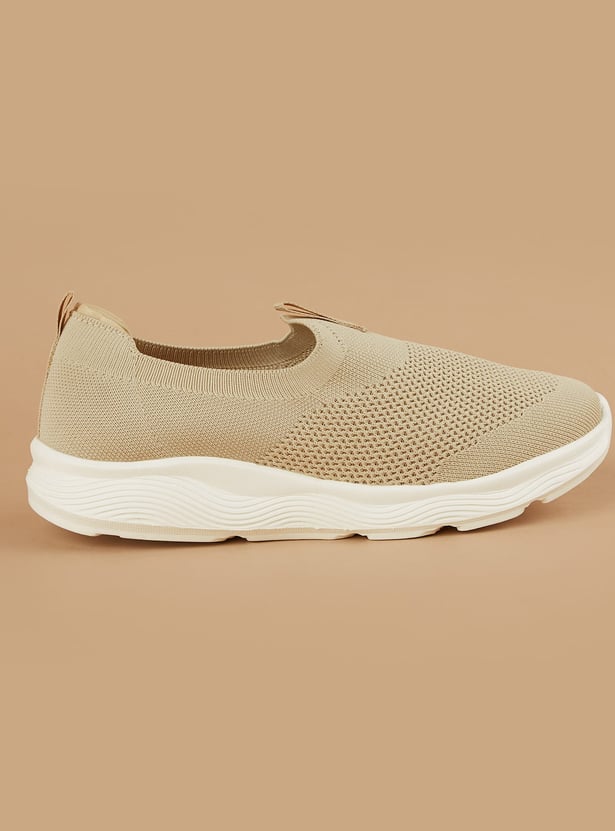 GINGER Knitted Slip-On Sneakers